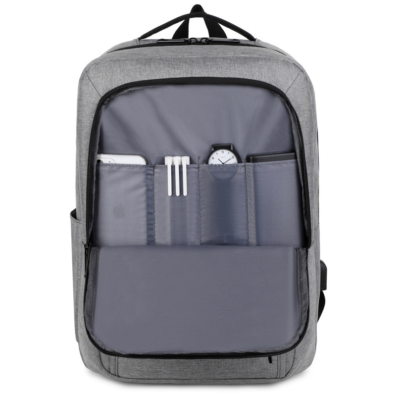 Commuter Backpack Men's Backpack Fashion 15.6 Computer Bag Business Backpack Printable Logo