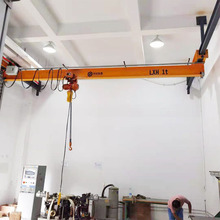 上海晔创起重1t电动单梁悬挂行车 KBK柔性轨道双梁吊机 欧式葫芦