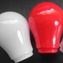 供应led球泡灯外壳灯罩 爱迪生灯罩 G50红色灯泡灯罩配件HY-1002