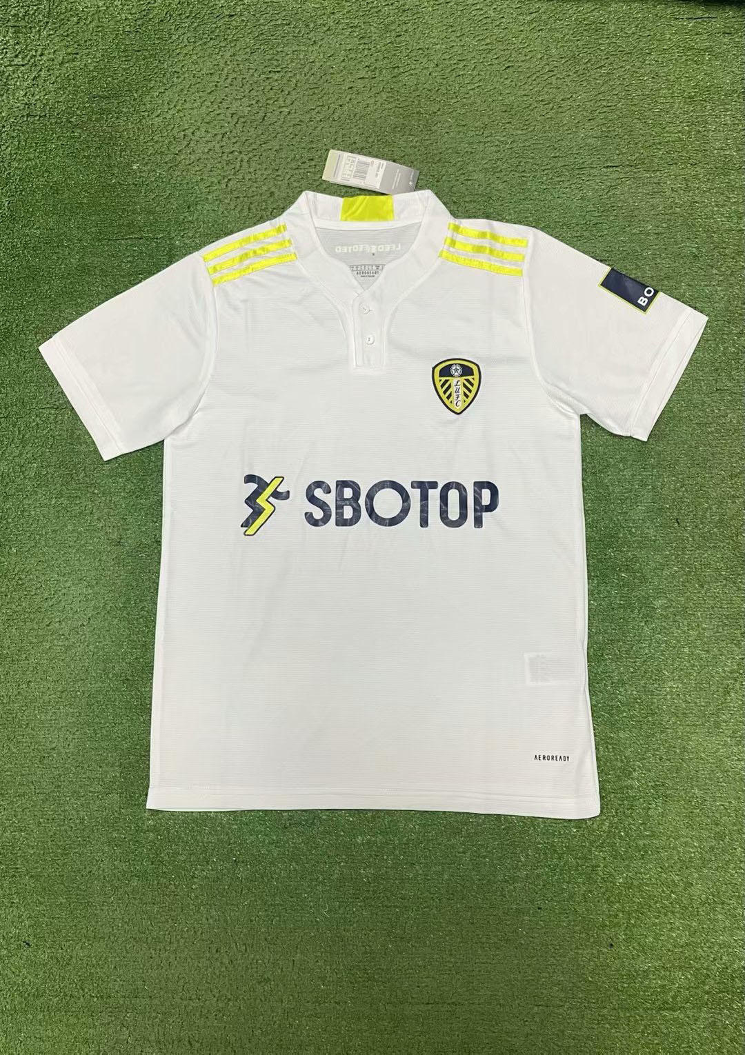 新款利兹联主客场球衣短袖足球服成人训练服利兹联儿童套装