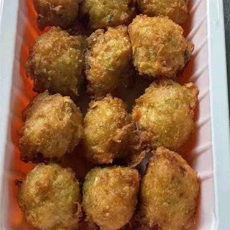 烧汤素丸子油炸萝卜丸子开店适用餐饮产品半成品加热即可丸子汤