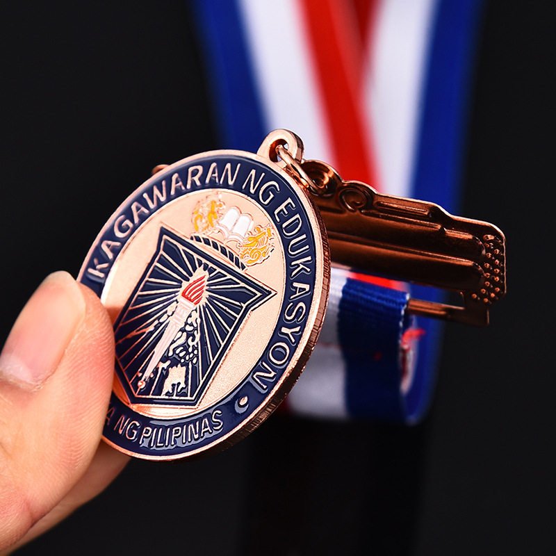 Wholesale Creative Event Philippine Medal Metal Medal Marathon Games Commemorative Medal Gift Wholesale