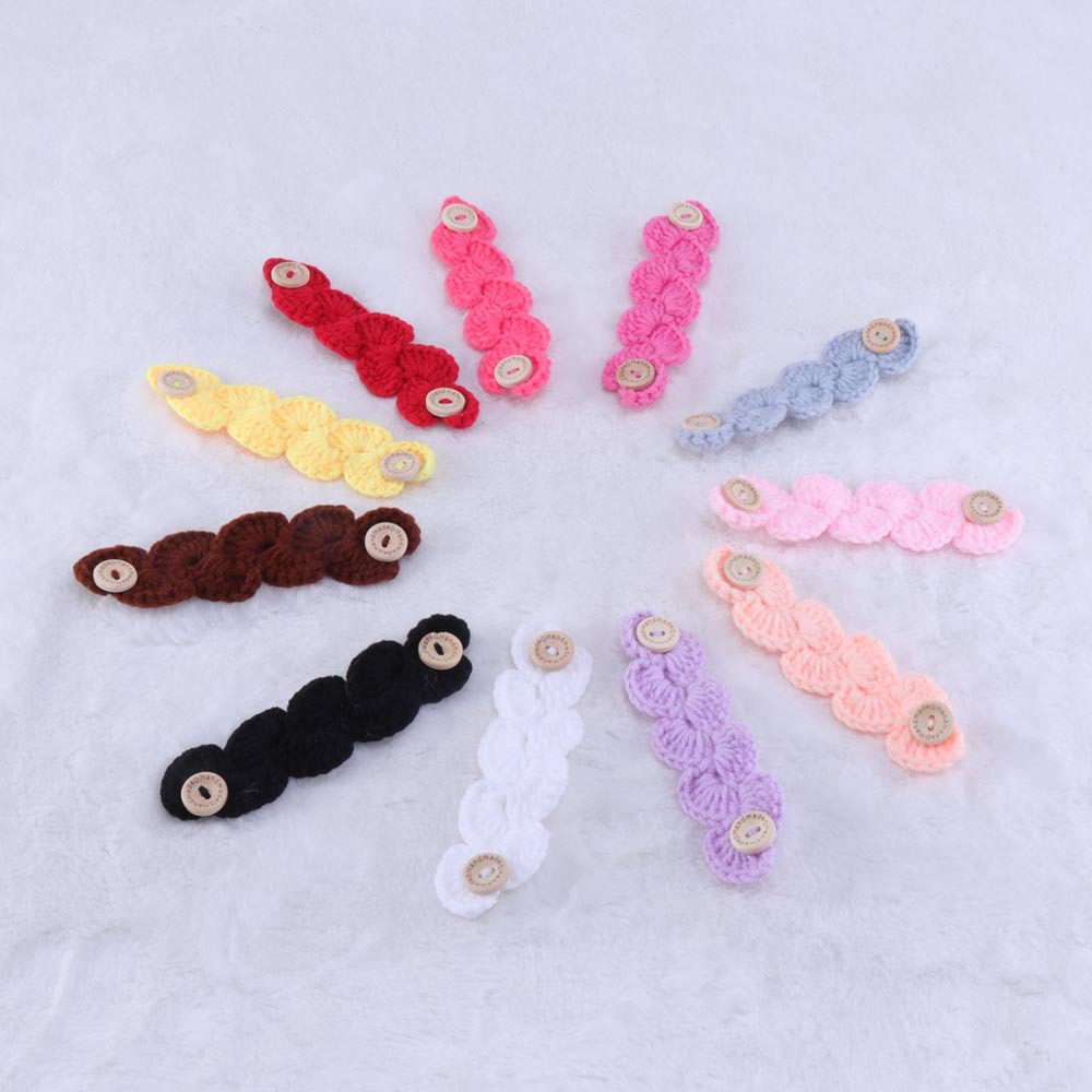 手工毛线针织口罩挂钩 卡通手勾口罩挂带 口罩挂钩防勒耳防耳痛