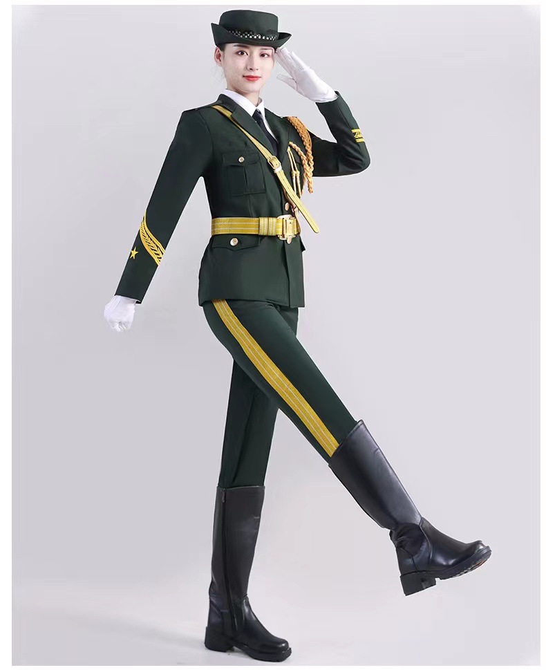 国旗班仪仗队服装学生升旗手礼服军乐队高校升旗仪式护卫队礼宾服