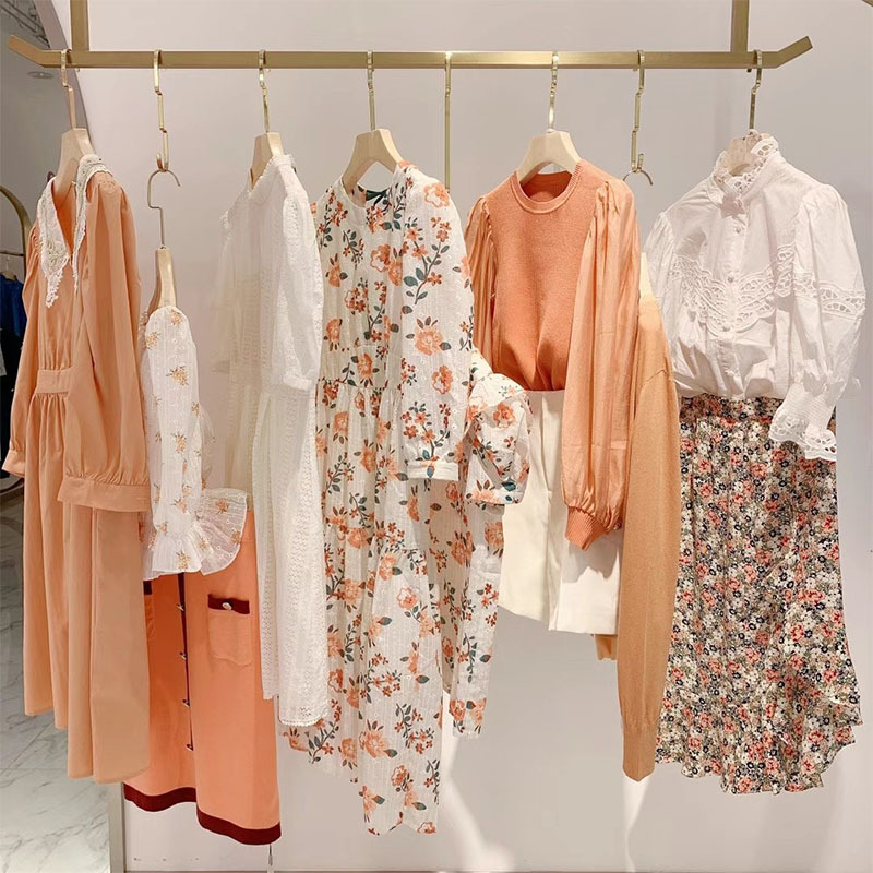 杭州品牌折扣女装 乐町杂款尾货批发 秋装地摊撤柜清仓一手货源