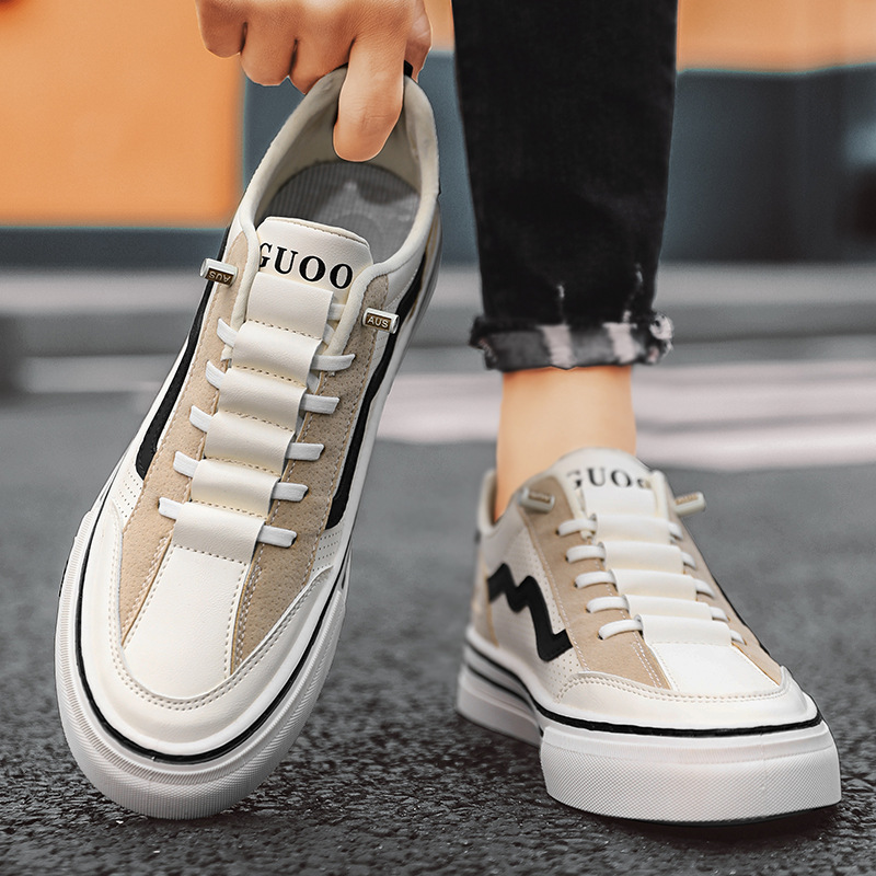 四季百搭透气冲孔鞋休闲板鞋夏季镂空运动潮鞋户外薄款百搭板鞋