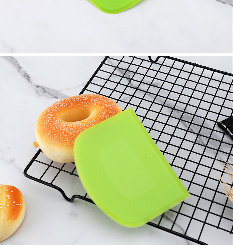 烘焙刮板 一体成型面粉切 塑料刮板面奶油巧克力蛋糕切面刮板