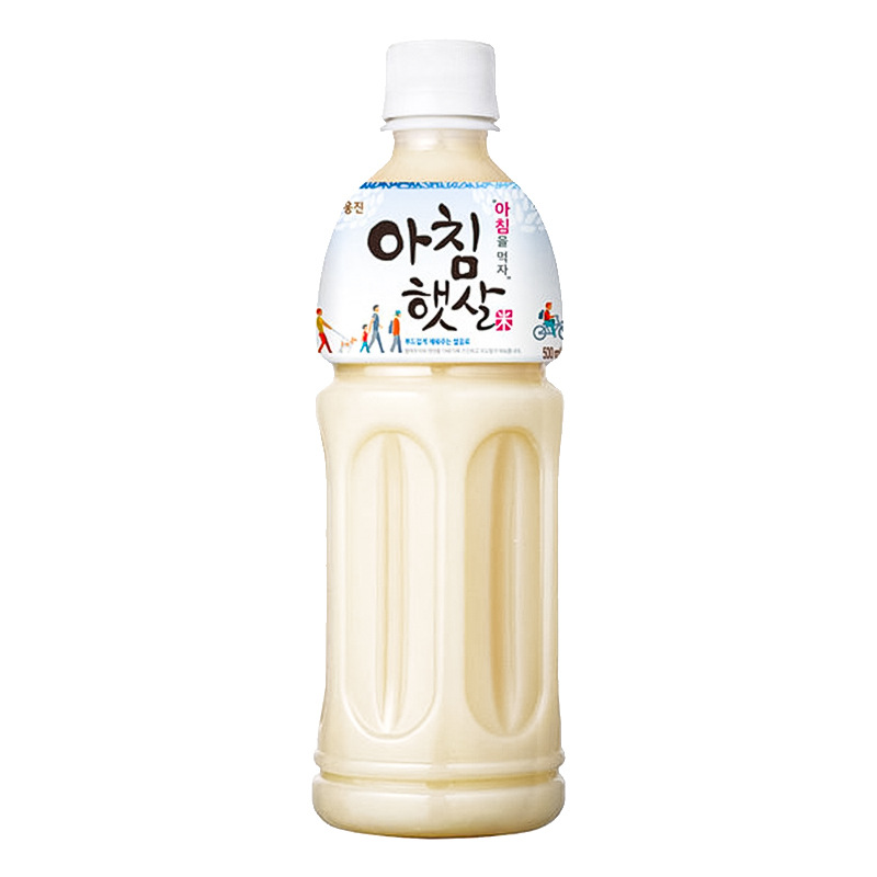 韩国进口熊津糙米汁饮料玄米汁米露萃米源米酒大米味果汁饮品原装