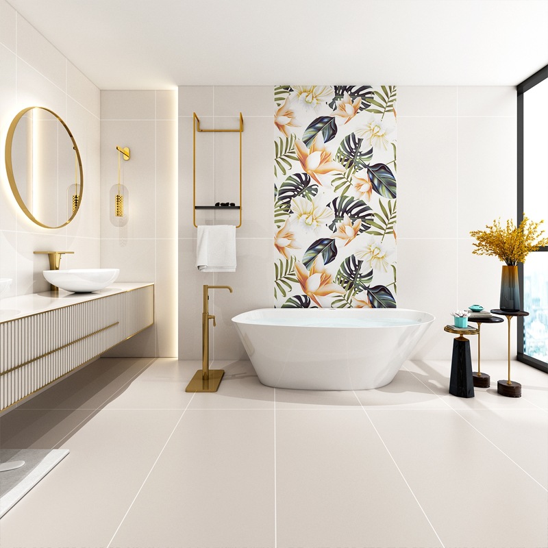 素色轻奢莫兰迪瓷砖6001200厨房浴室厕所卫生间新款墙砖花砖地砖