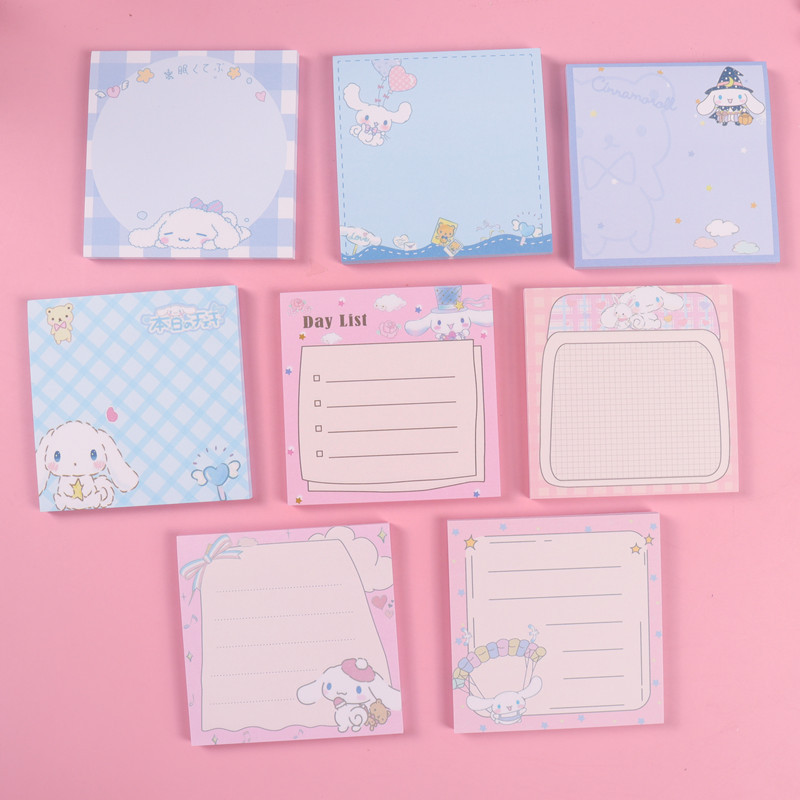 可爱卡通玉桂狗便利贴便携留言条便签本学生n次即时贴批发