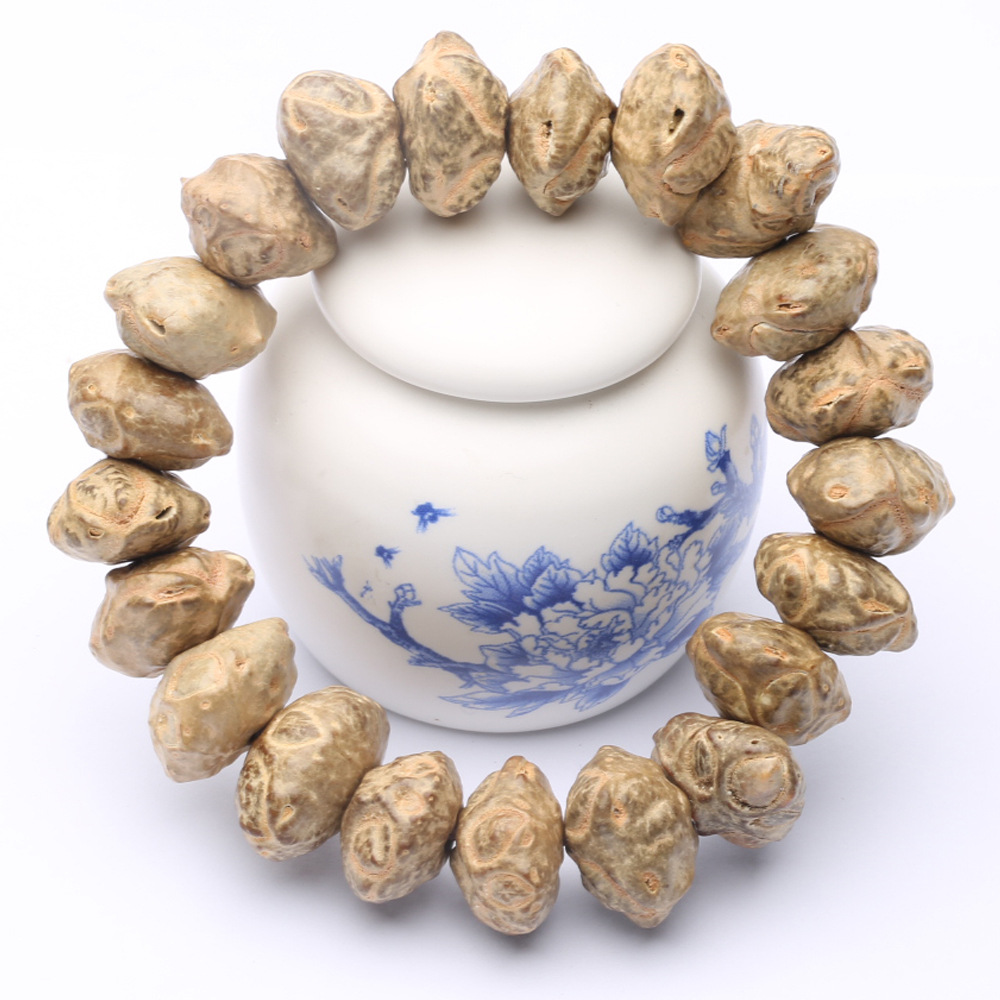 小鬼脸菩提子 手串菩提 佛珠手链 莲台菩提子 男女款-阿里巴巴