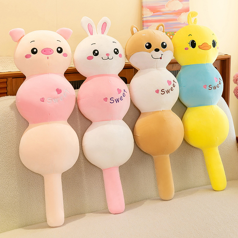 Cute Sugar Gourd Rabbit Plush Toy for Girls Sleeping Doll Doll Birthday Gift Ragdoll on Bed Pillow