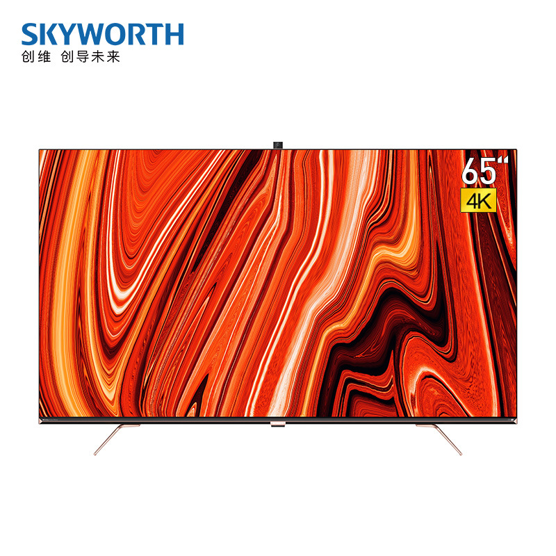 适用创维电视55/ 65英寸4k高清ai智能社交摄像头液晶智慧电视v60