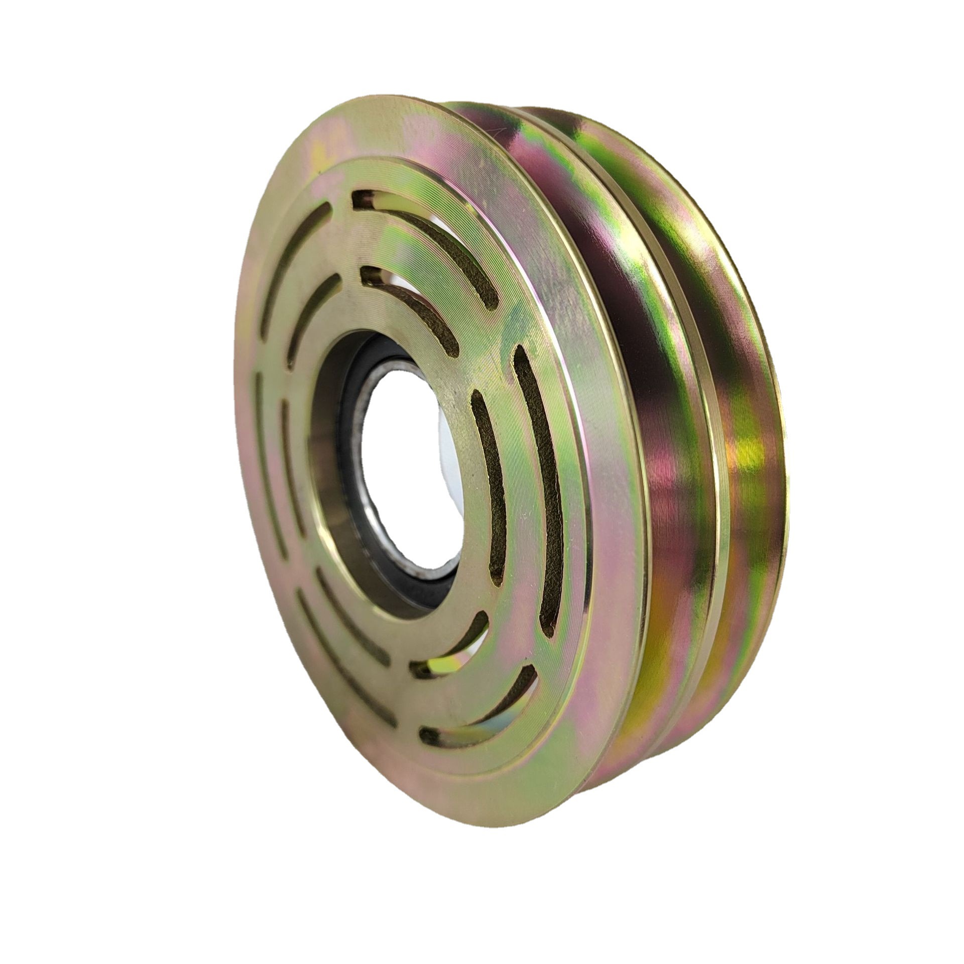 505-aa槽离合器皮带轮,汽车配件 工业机械电磁离合器125mm皮带轮