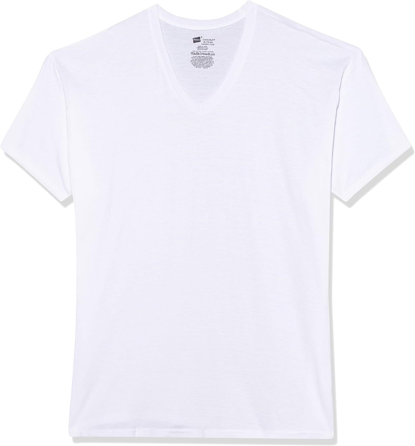 hanes mens tagless cotton crew neck undershirts, availa