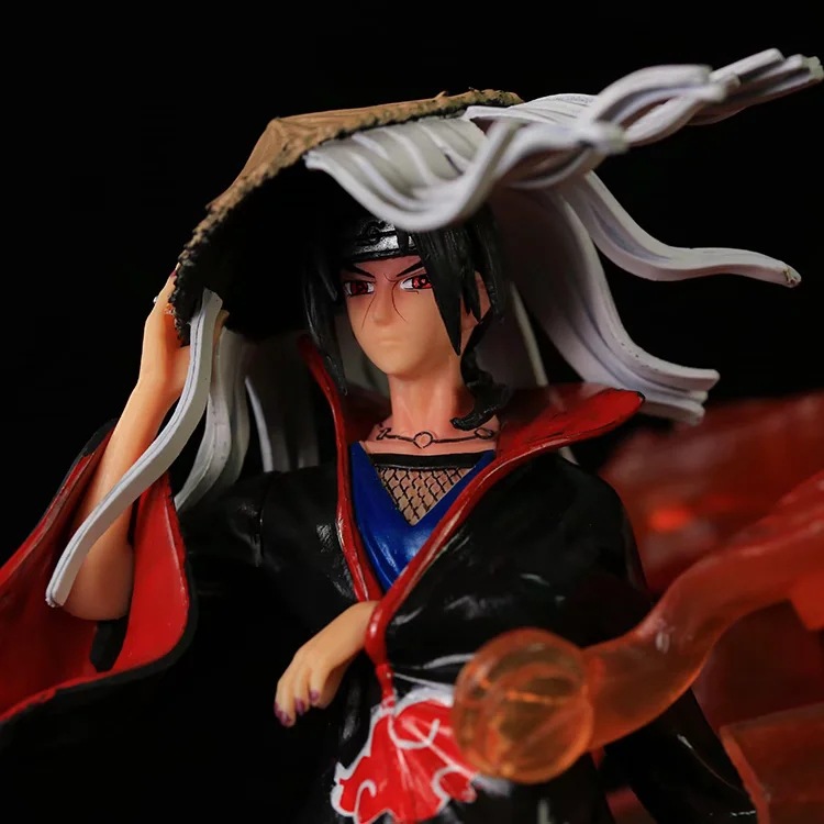 火影gk 晓组织 共鸣系列 宇智波 鼬神 场景 雕像 模型 盒装手办