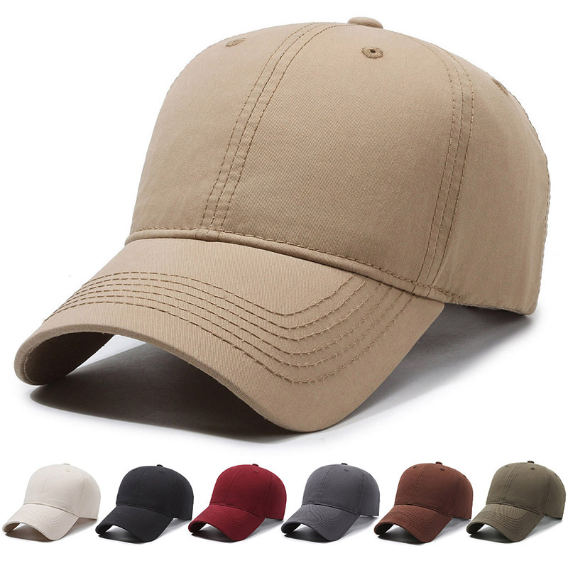 Soft Top Thin Material Washed Peaked Cap Men's and Women's Couple Hat Internet Celebrity Baseball Cap Spring Summer Sun Hat Quick-Drying Breathable