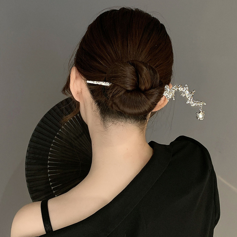 Women's Metal Hairpin Amoi Chinese Style Hair Band Hair Clasp Hairpin Hair Clasp Accessories