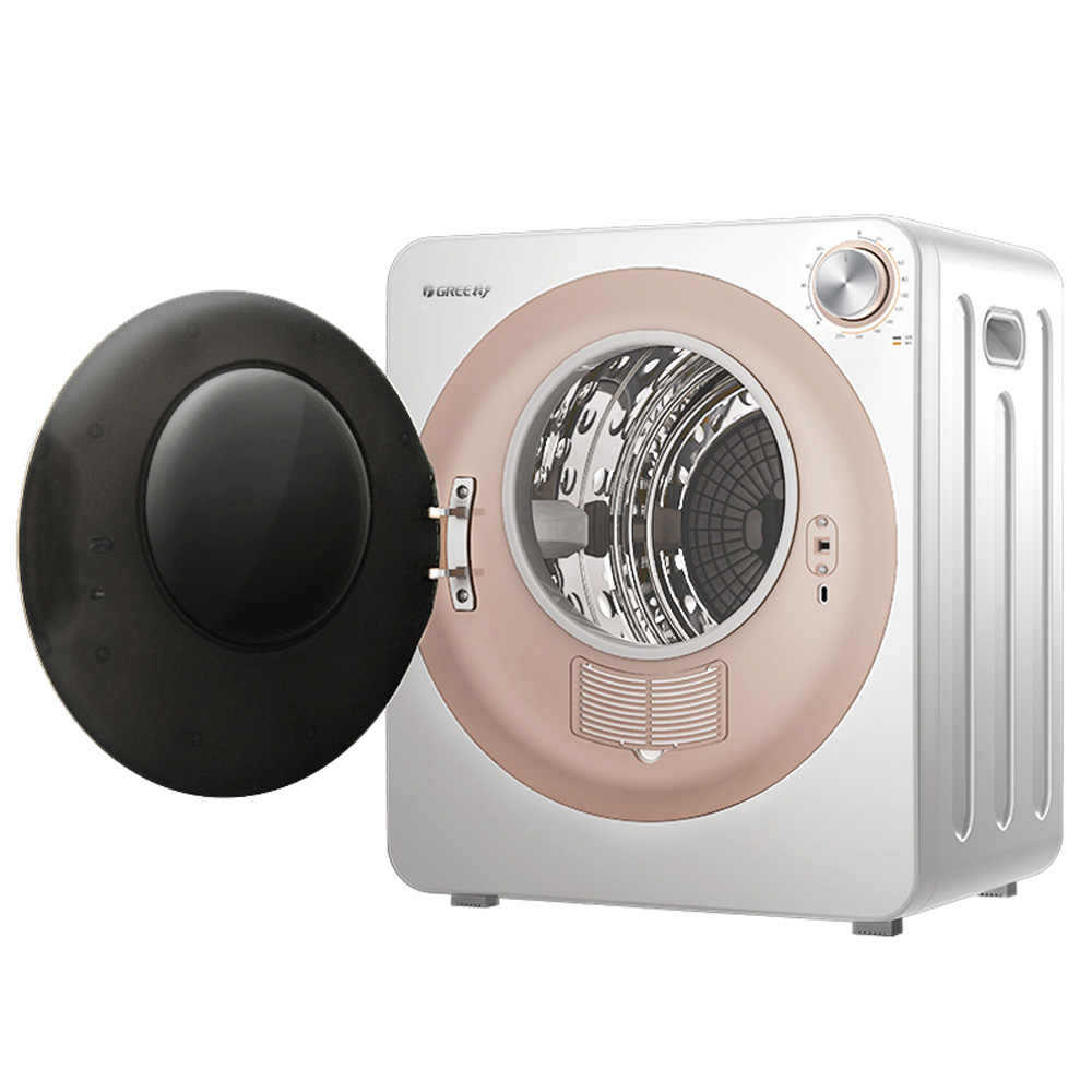 格力滚筒式干衣机母婴家用烘干机3d动态干衣自动gtdv25-n01aa3