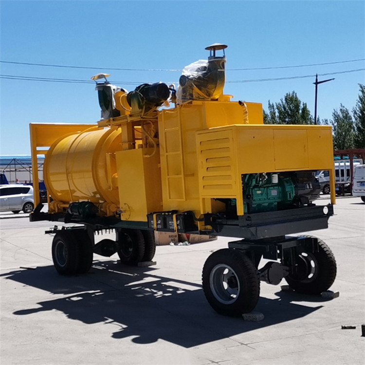 达沃废旧沥青拌合机 牵引式沥青搅拌机 沥青再生拌合机-阿里巴巴