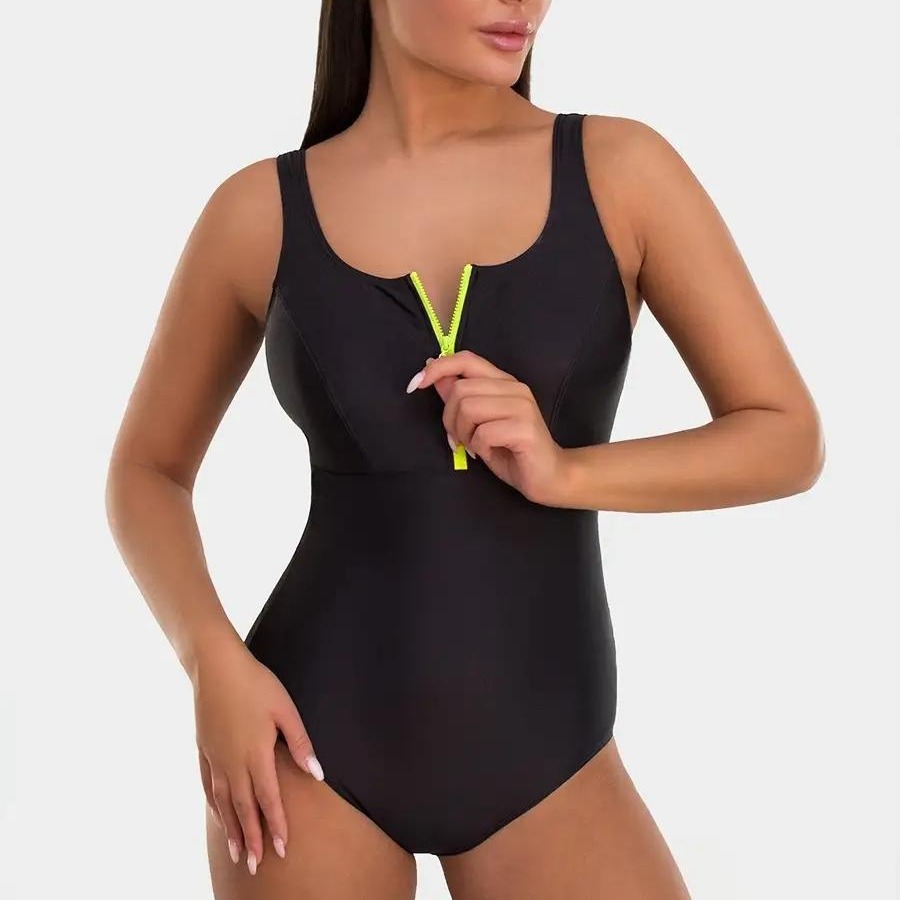 2024 Sports Swimsuit Women's One-Piece Sexy Bikini with Chest Pad