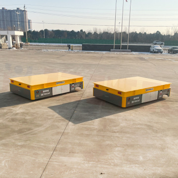 70吨模具升降平车无轨地平转运车15吨重载车货物智能搬运电动平车