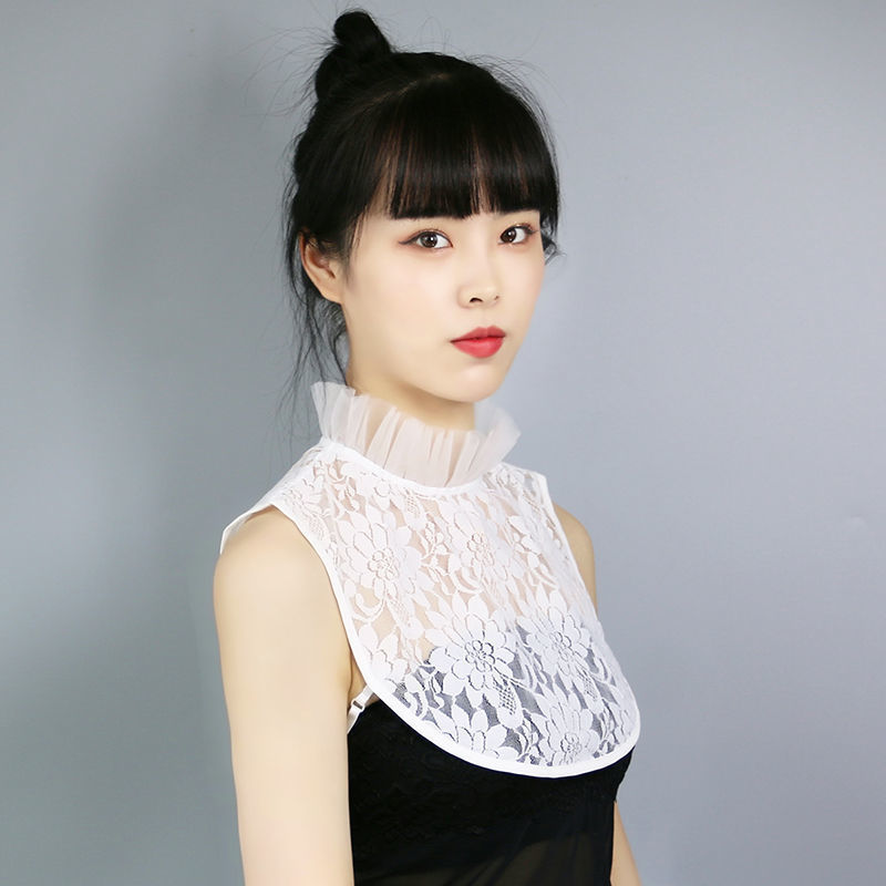 假领子女百搭假领高档搭卫衣的内衬高搭配女士配衣服的单独衬衫的