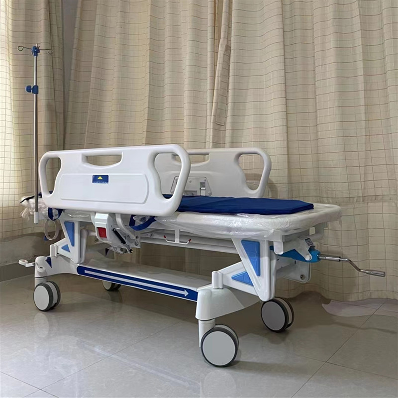 医院用升降平车胃镜检查床急诊门诊抢救床手术室救护车接送病人床