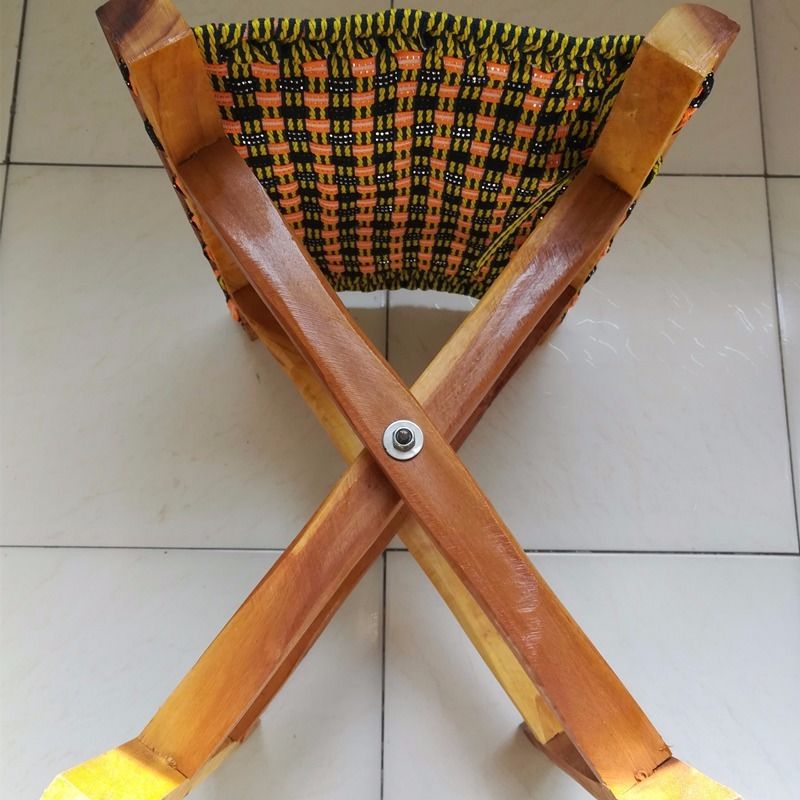 实木枣木马扎折叠便携包邮家用山东实木马扎子钓鱼折叠凳户外烧烤