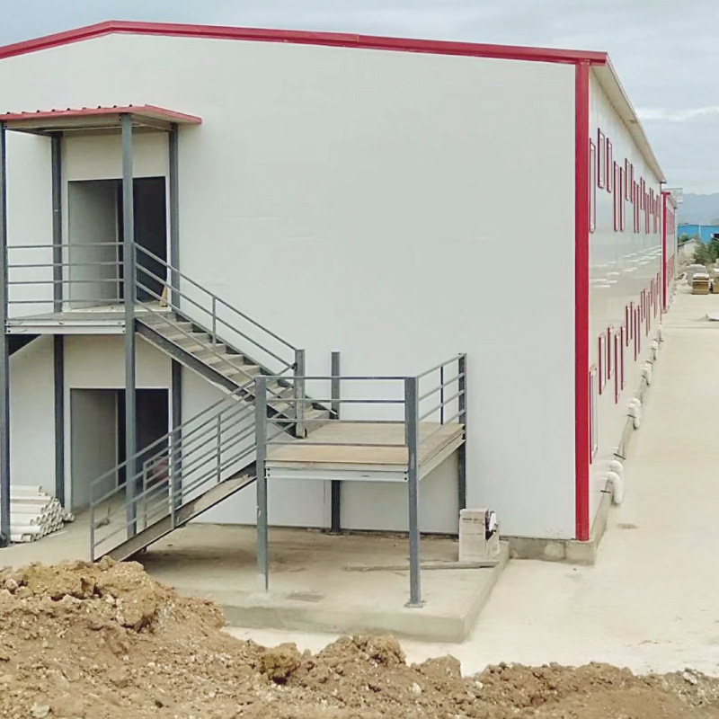 豪华t房新型彩钢房活动房t型豪华景区别墅活动房钢架别墅跨境供应