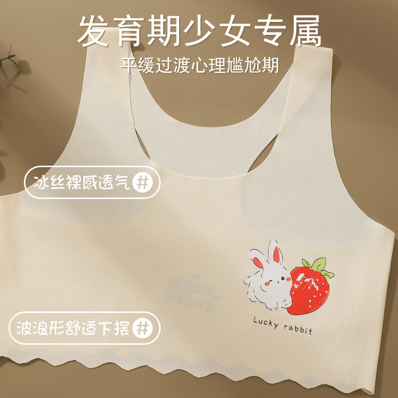 女童内衣发育期12岁少女文胸小学生儿童10一14岁女孩一阶段小背心