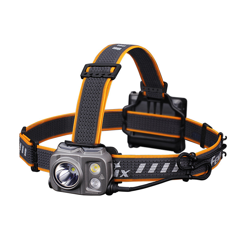 野外头灯hp16r户外野营轻便探照夜跑高亮led头灯头戴式露营头灯