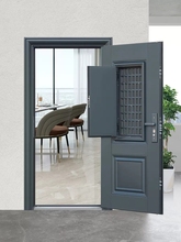 WT9P入户门防盗门进户门家用通风窗室内门大门钢质工程单开门