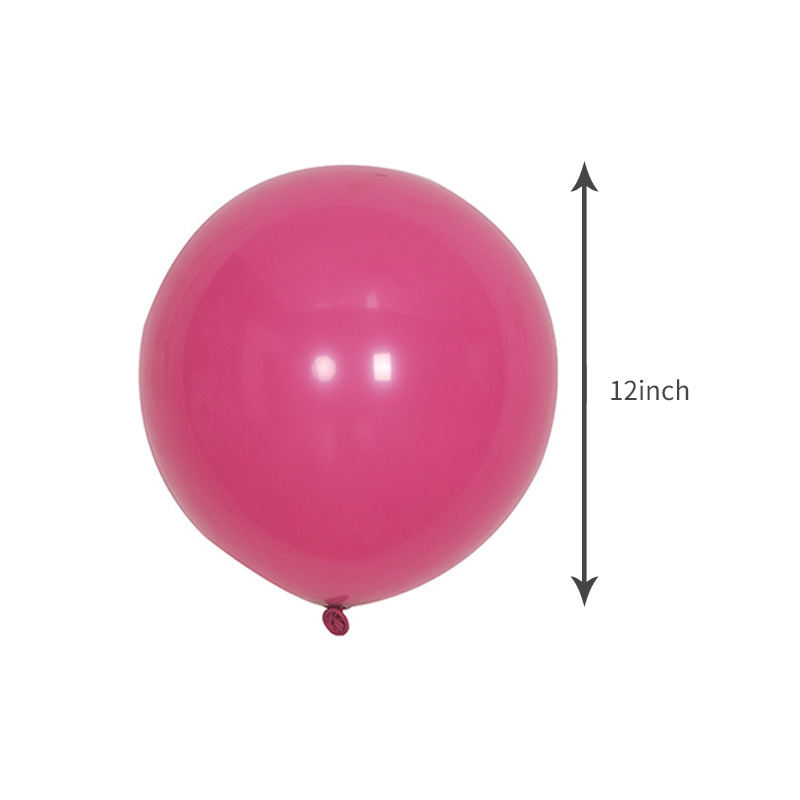 12-Inch 2.8G Retro Balloon Wedding Ceremony and Wedding Room Decoration Birthday Party Atmosphere Layout 12-Inch Retro Balloon