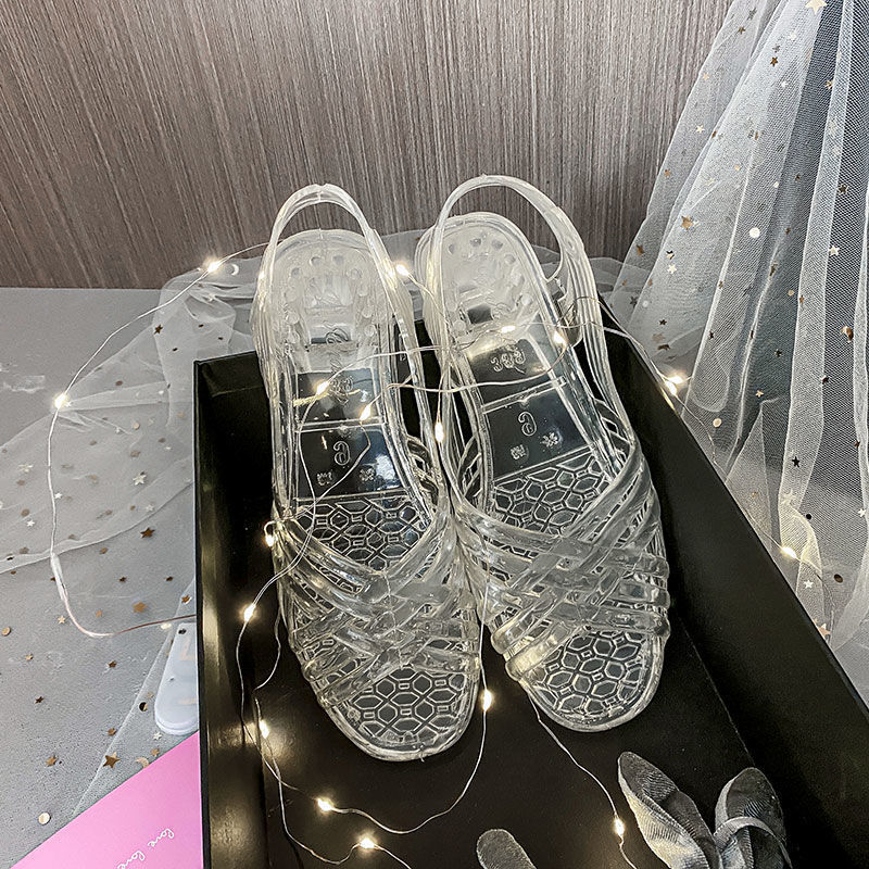 水晶鞋生日礼物女惊喜送前任闺蜜奇葩整人沙雕搞笑恶搞创意凉拖鞋