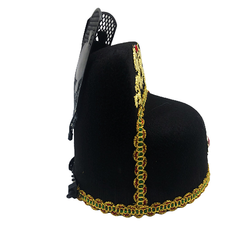 汉朝头饰东厂状元戏剧喜剧结婚新郎帽子乌纱展昭帽龙帽飞鱼头饰