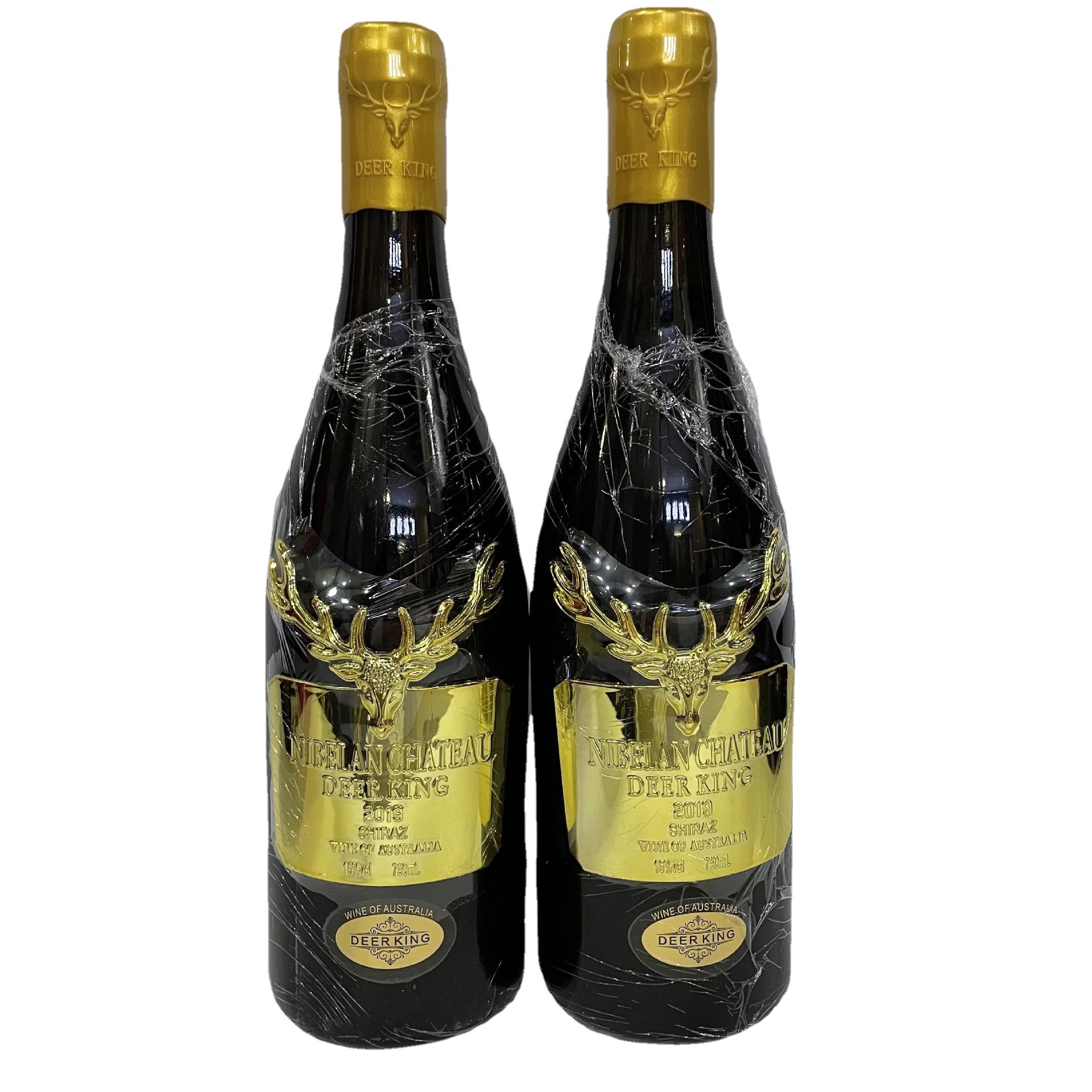 鹿王干红葡萄酒 澳洲红酒16度尼贝朗庄园 重型瓶干红澳大利亚