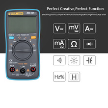 BSIDE掌上型自动量程数字万用表ZT101便携式口袋表电能表