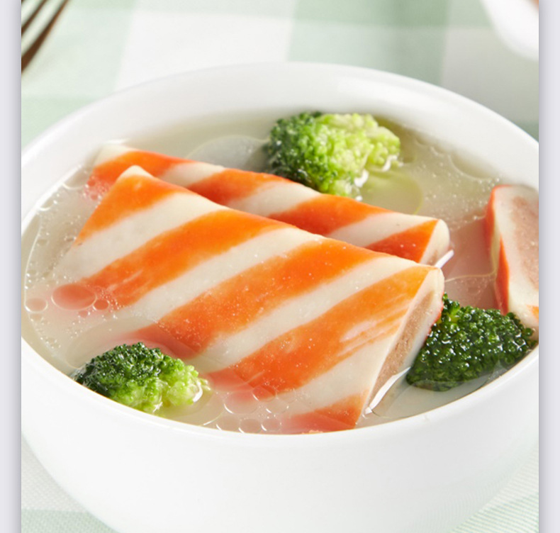 安井夹心仿蟹排蟹肉排2.5kg5斤商用火锅丸子关东煮麻辣烫速冻食材