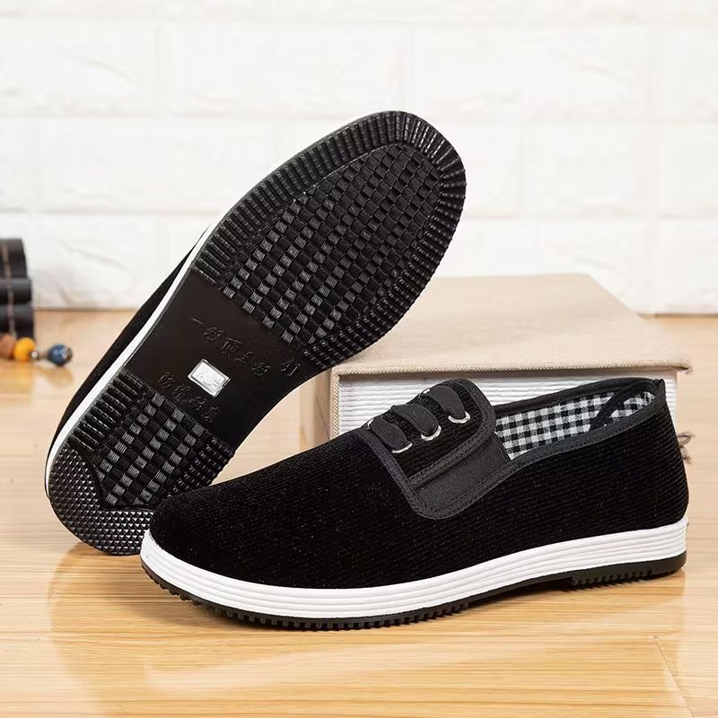 配码 老北京布鞋 军单鞋工作鞋中老年养生布鞋舒适轻便 软底鞋