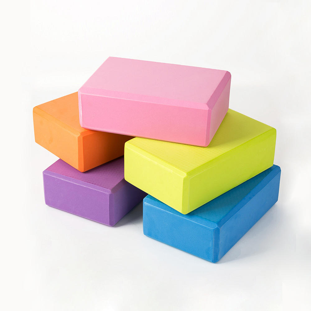 eva瑜伽瑜珈砖枕高密度抗压耐磨舞蹈砖 健身器材yoga brick block