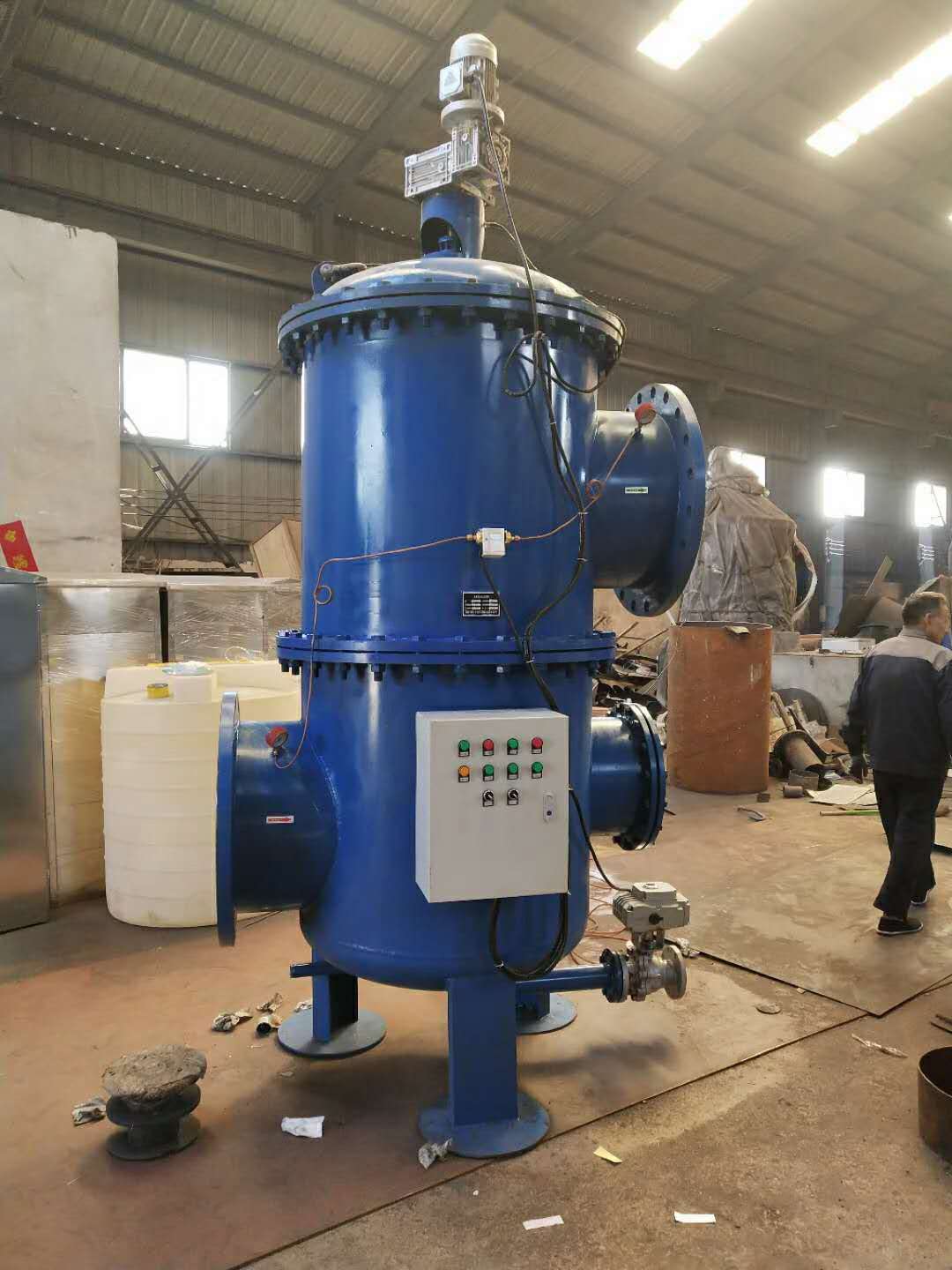 供应工业滤水器管道电动滤水器自动排污过滤器电站自动滤水器