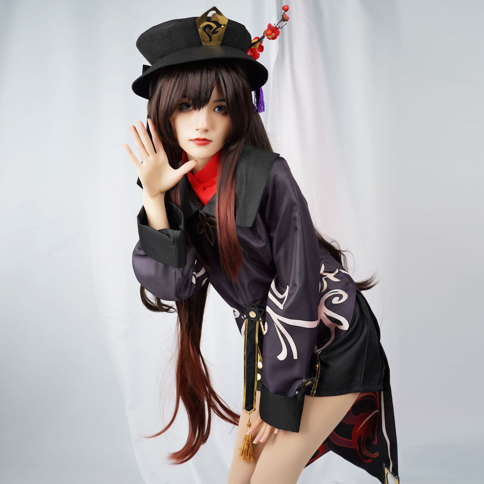 原神cos服胡桃动漫游戏胡堂主胡桃cosplay服装全套万圣节表演服
