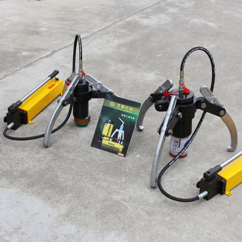 守诚机械销售手动fyf型20吨分离式拔轮器50t100t分体式液压拉马