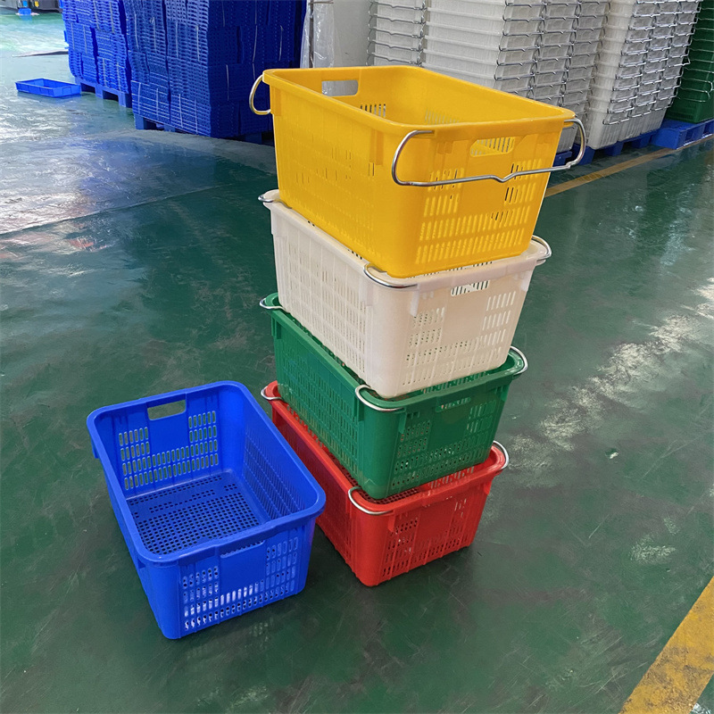 厂家现货北京天津上海加厚蔬菜筐 蔬菜生鲜水果农业食品配送框