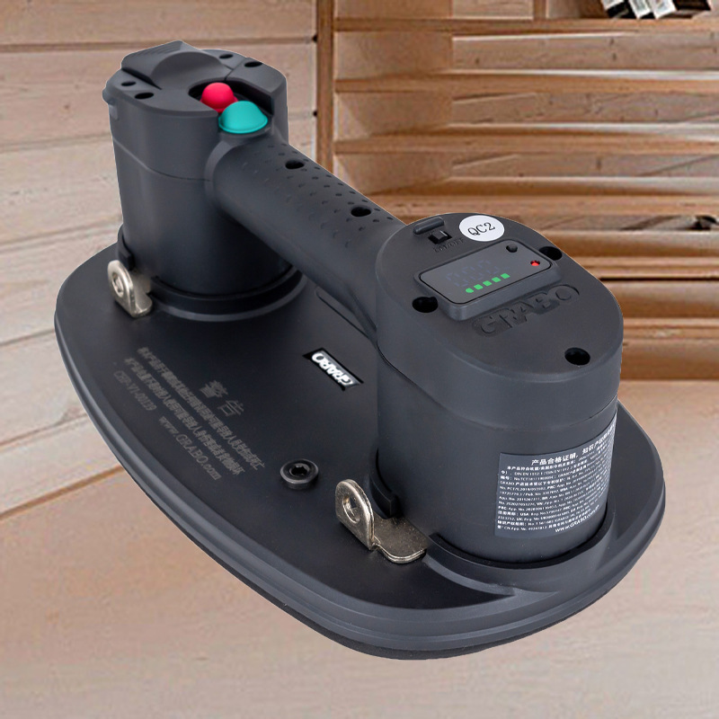 新款板材搬抬真空吸盘grabo自动增压真空电动吸盘玻璃搬运工具
