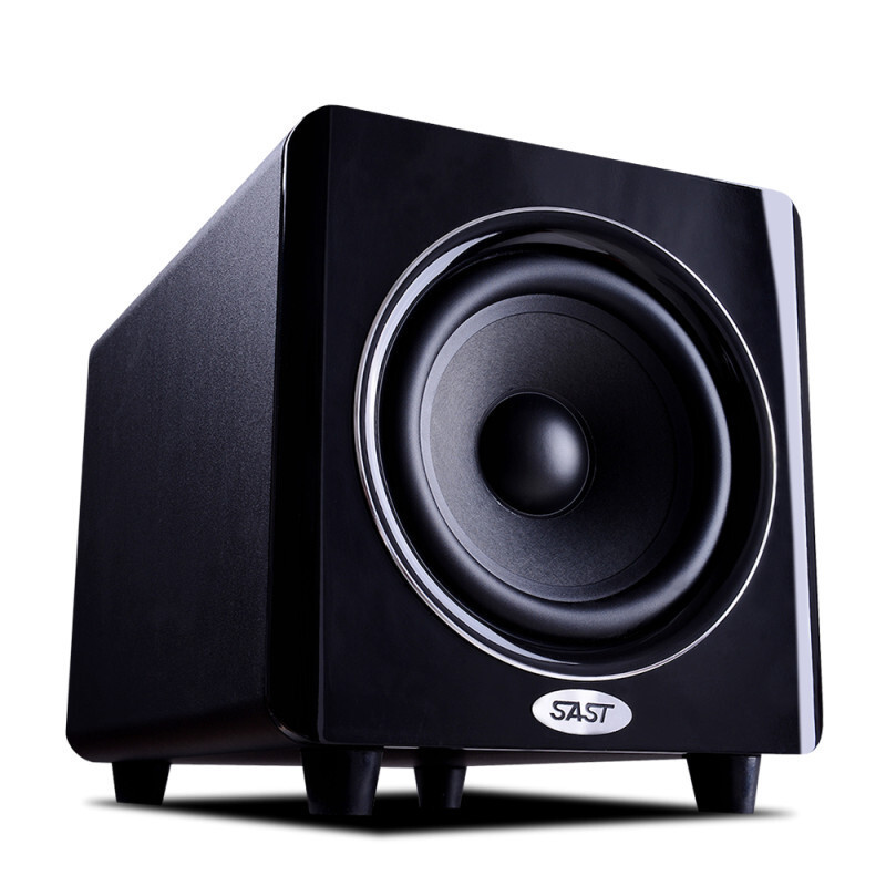 先科d88无源低音炮家用5.1家庭影院 8寸重低音大功率会议音箱套装