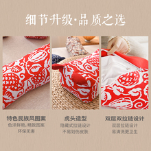 LW96荞麦枕单人可拆洗枕套成人家用加高老虎枕头护颈椎