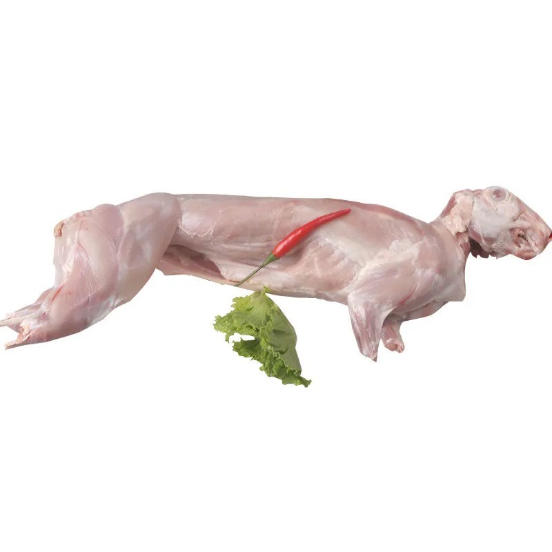 3斤包邮新鲜家养兔肉整只现兔子肉鲜兔肉白条大兔冷冻兔腿