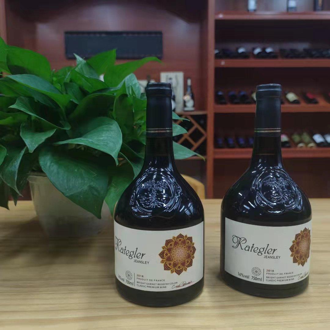 红酒16度法国进口干红葡萄酒大肚瓶支持批发一件代发团购招商代理